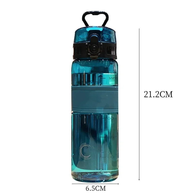 500ml esporte copo de água plástico portátil recipiente de água casais estudante caneca grande capacidade viagem ao ar livre esporte garrafa de água