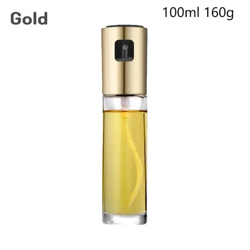 1pc 100ML Olive Oil Sprayerl, Stainless Steel Spray Bottle Spray, Kitchen Cooking Oil Spray, Glass Oil Can