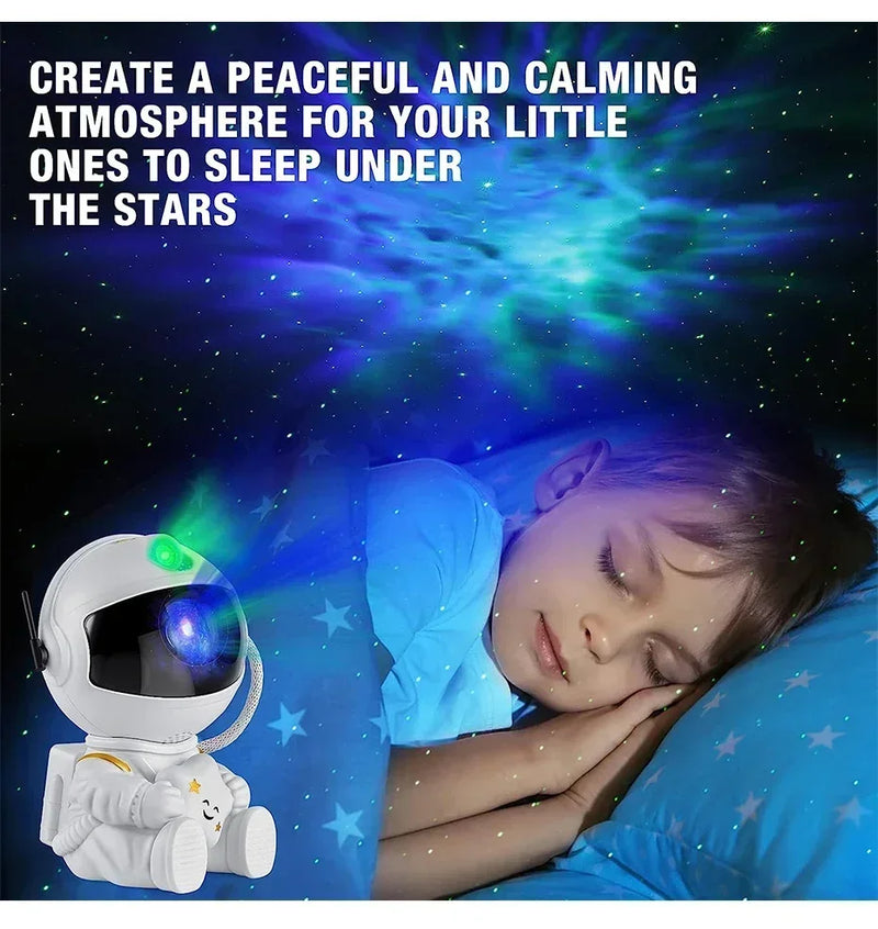 Estrela projetor galáxia luz da noite astronauta espaço projetor estrelado nebulosa teto lâmpada led para o quarto casa decorativa crianças presente