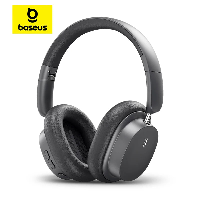 Baseus Bowie D05 Wireless Headphone 3D Spatial Audio Earphone Bluetooth 5.3 Headset 40mm Driver Foldable Over Ear Headphone 70H