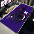 Tapete de teclado colorido Gaming, Japão fresco Anime Mouse Pad, P-Pokemon Mat Mesa, PC G-Gengar Gamer Gabinete Mousepad, XXL, Preto