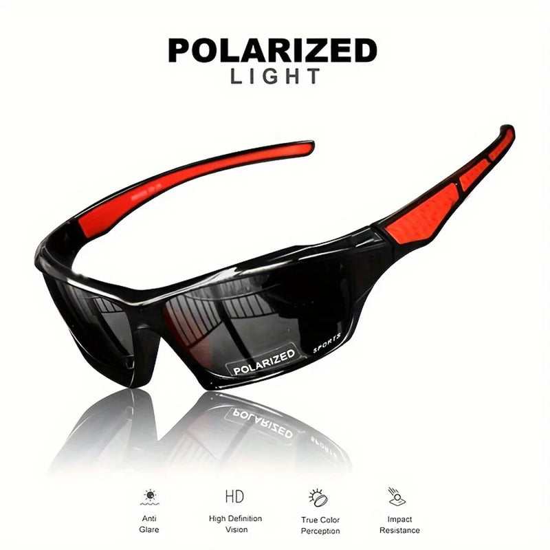 Moda esportes óculos de sol polarizados proteção uv óculos personalizados armação redonda metal masculino e feminino uv400 óculos