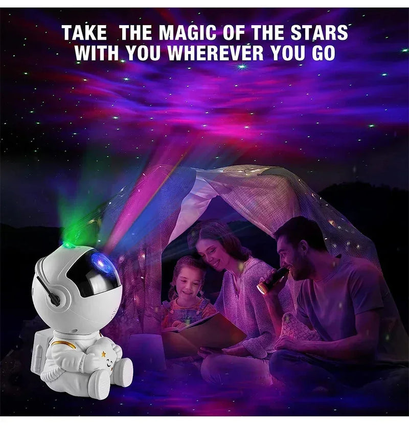 Estrela projetor galáxia luz da noite astronauta espaço projetor estrelado nebulosa teto lâmpada led para o quarto casa decorativa crianças presente