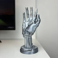 Robótico Mão Estátua Game Controller Stand, suporte para Ps5s, Xboxs Série, Creative Desktop Decorações, Home Decor